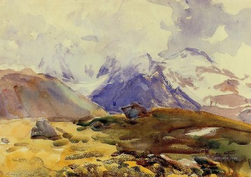  sargent - Le paysage du Simplon John Singer Sargent